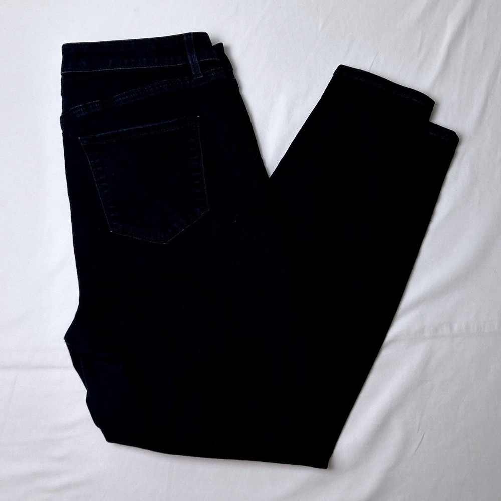 Talbots Womens Flawless High-Rise Jegging Ankle Size 10P Dark Indigo Stretch